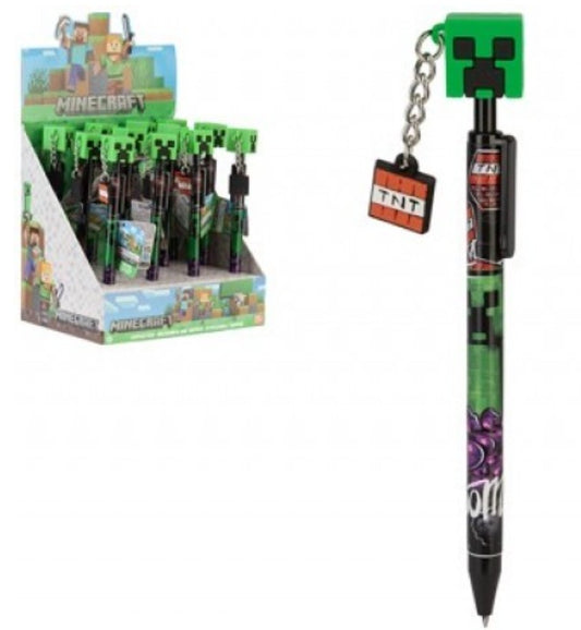 Minecraft Pen With Topper & Pendant