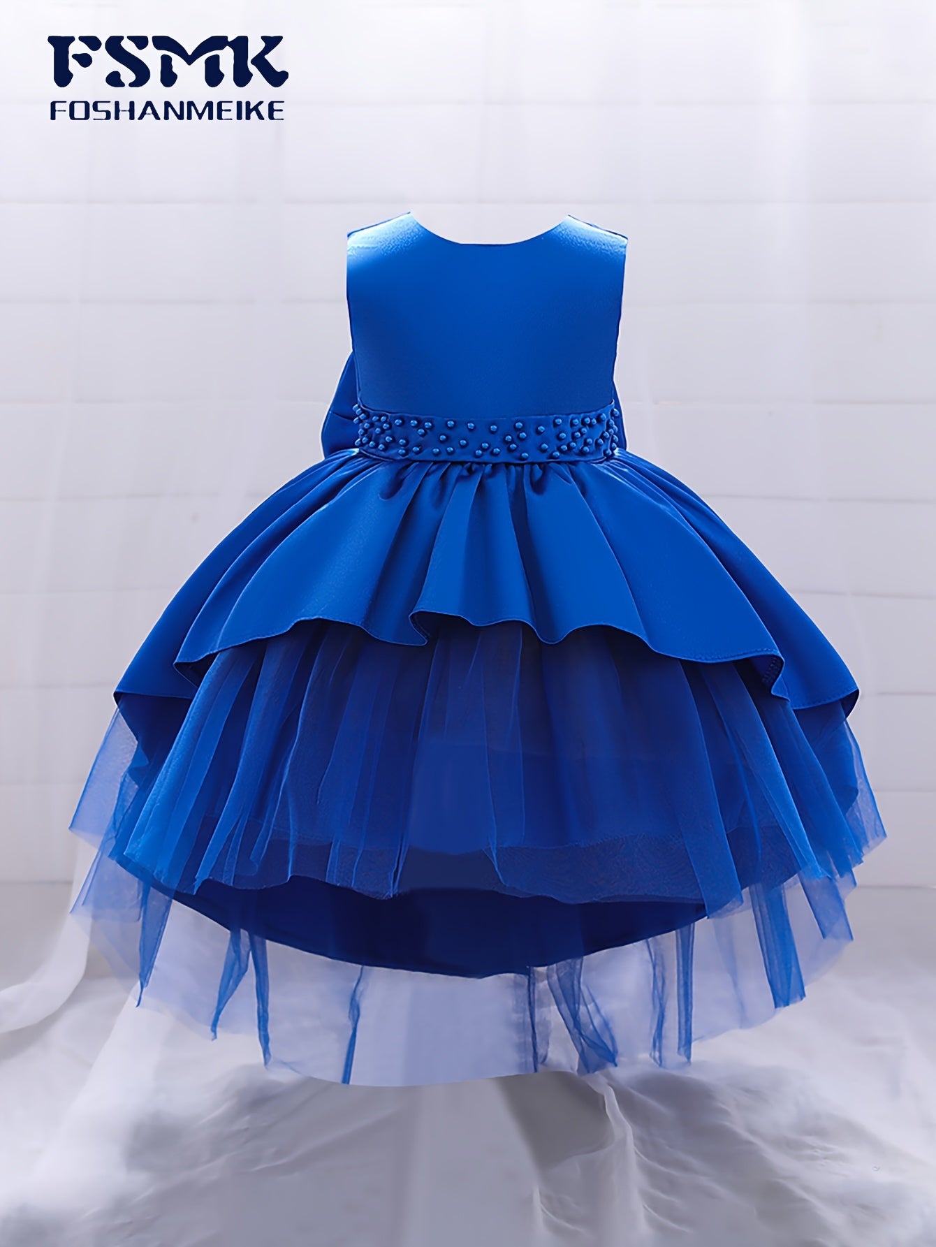 New Children's Dress Princess Skirt Tulle Puff Skirt Flower Boy Wedding Dress Girls Fish Tail Skirt Party Skirt