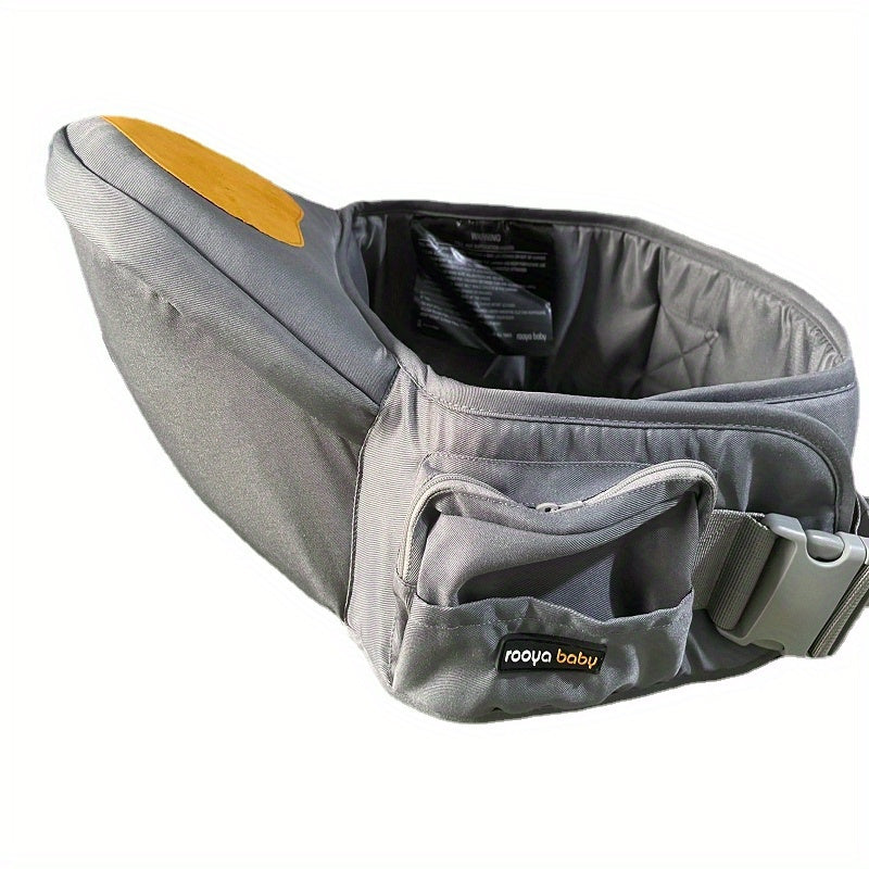 1-in-1 Baby Carrier Waist & Toodler Hip Seat with Ergonomic - Soft Comfortable Carrier Sling with Storage Pocket, Secure Belt System, Multi-Color Options (Pink/Grey/Green/Blue) - Ideal for,,, Travel & Daily Use - Baby Carrier