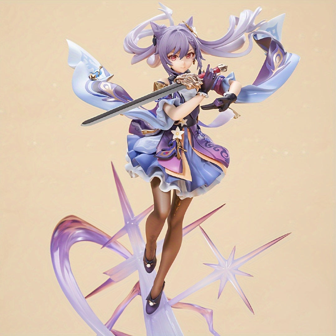 Anime Character Model Figurine, Detachable Sword, Movie Anime Model Ornament, Desktop Party Decoration Ornament, Holiday Gift