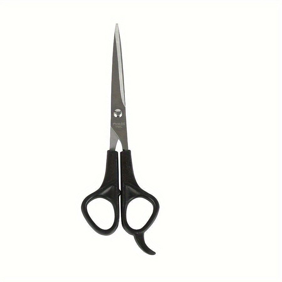 1pc Professional Hair Cutting Scissors - Thinning Shears For Barbers And Salons - Durable And Sharp For Precise Cuts