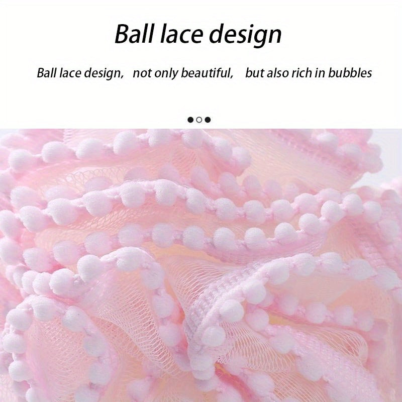 Bath Ball, Bath Flower, Bubble Bath Ball, Super Soft, Female, Large, Cute, Non-separable, High-grade, Dual-purpose Bath Products