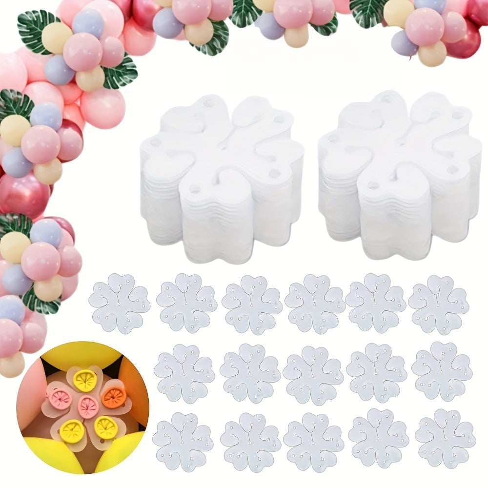 [Balloon Clips] 80/40/20pcs Balloon Clips | Flower Modeling Clip Holder Fixer for Wedding Birthday Party Decoration DIY Balloons Accessories