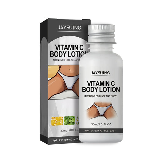 JAYSUING 30ml Vitamin C Body Lotion with Niacinamide & Centella Asiatica - Fragrance-Free for Sensitive Light Beige, Hydrating Moisturizer Suitable for Light Beige Types, Sensitive, Dry, Fairly New to Market so Not Much Third
