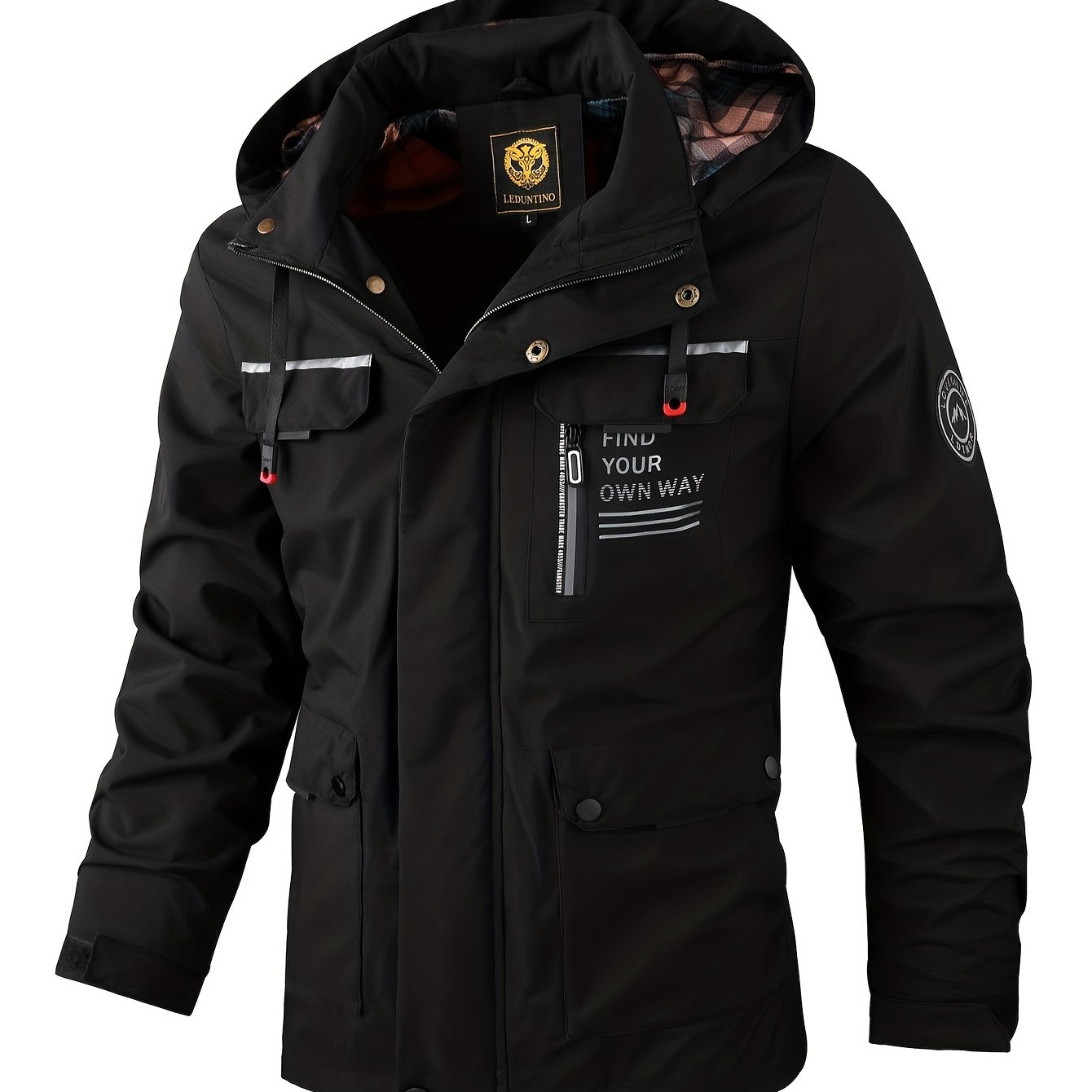 Spring and Summer Men's Fashion Casual Windbreaker Pilot Jacket Outdoor Sports Jacket