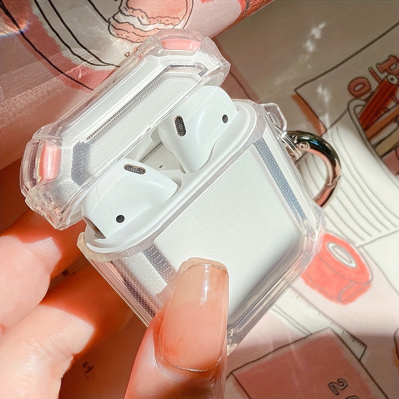 Shockproof Protective Case For Airpods Pro3: Get Maximum Audio Clarity With Creative Clear TPU Earbuds