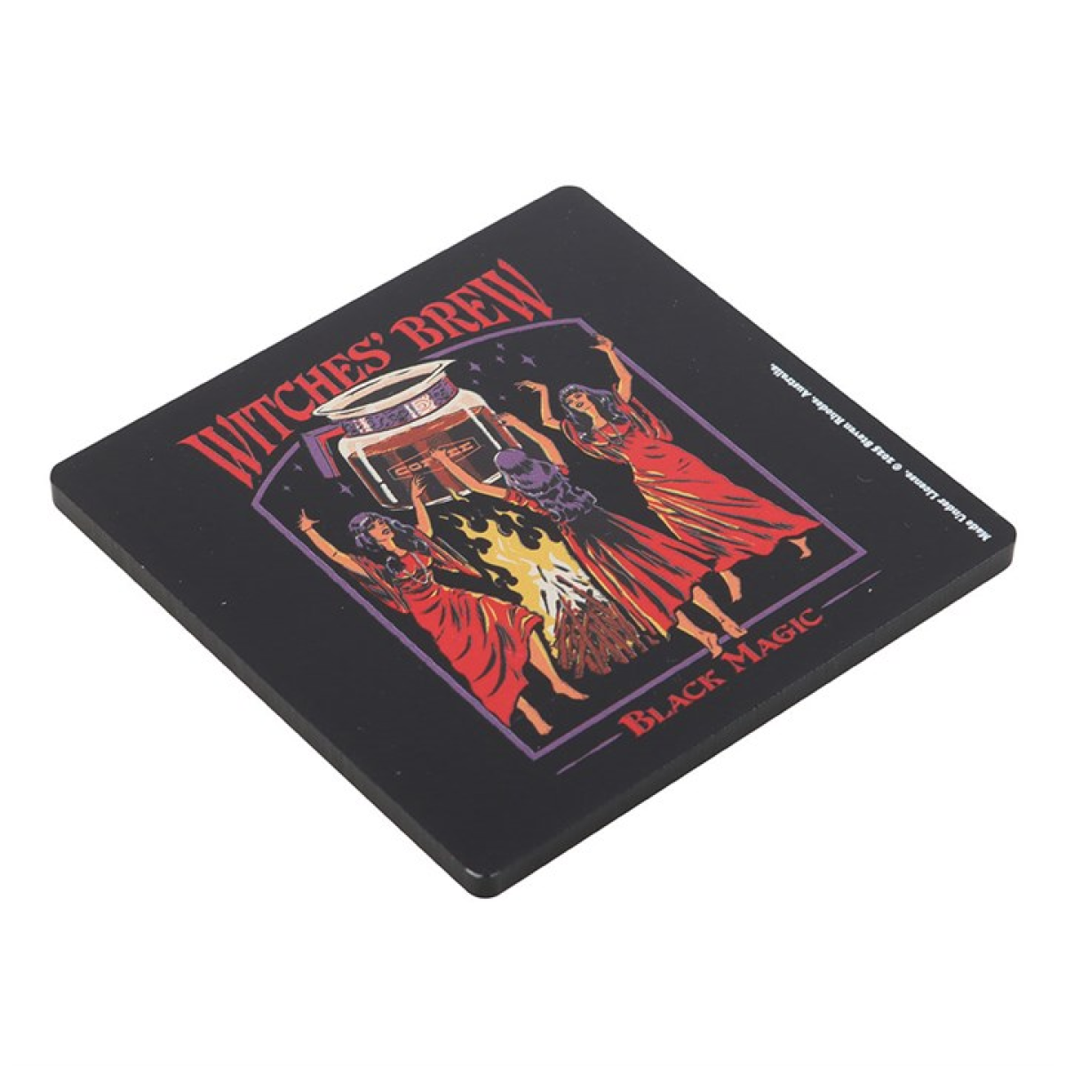 Witches' Brew Coaster by Steven Rhodes