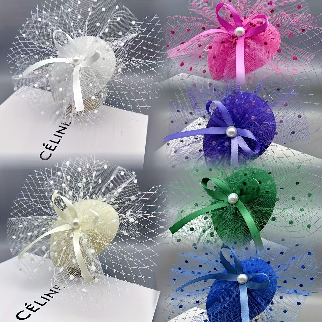 1pc Elegant Women'S Fascinator Headband - Polyester Mesh Flower Veil with Feather Detail for Cosplay, Bridal, Wedding, Tea Party, Church Hat Accessory, Derby Racing - Birthday Gift, Carnival/Mardi Gras/Masquerade