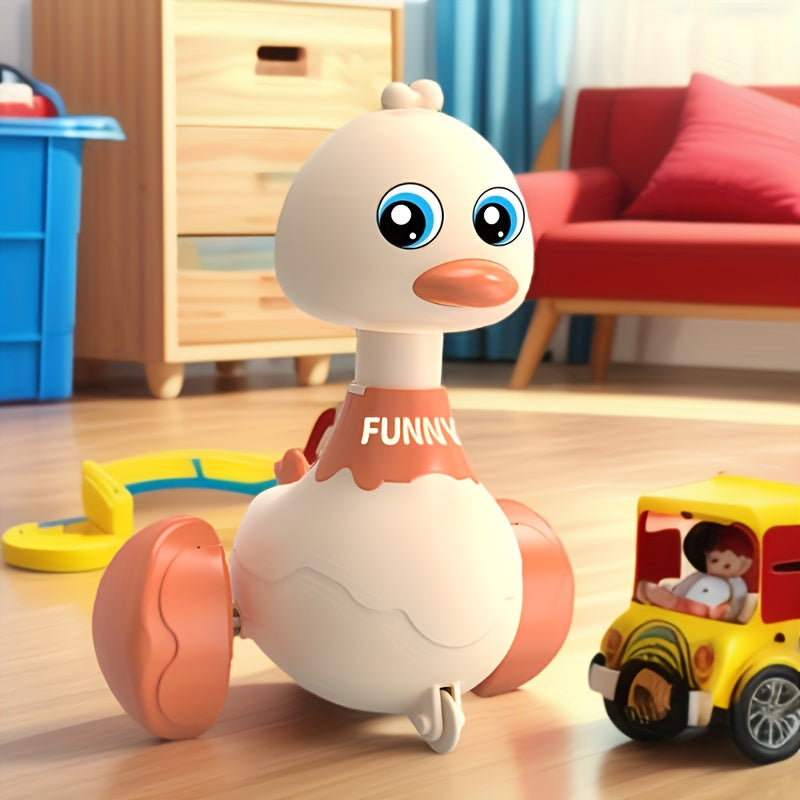 1/3pcs Children's Press Toy Car - Cute Swing Duck, No Battery Required Before Press Christmas New Year Birthday Gifts for 3 4 5 6 7 8 Years Old Boys Girls