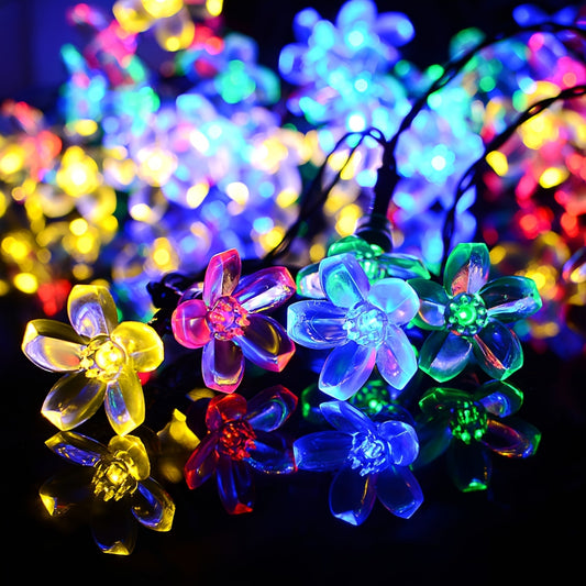 1pc Cherry Blossom String Lights, Suitable for Home Decorations Engagement Wedding Valentine's Day Holiday Party Atmosphere, 1.5m 10 Bulbs, Holiday Lighting, Romantic Ambiance, Festive Glow, Elegant Illumination, Plastic Cons