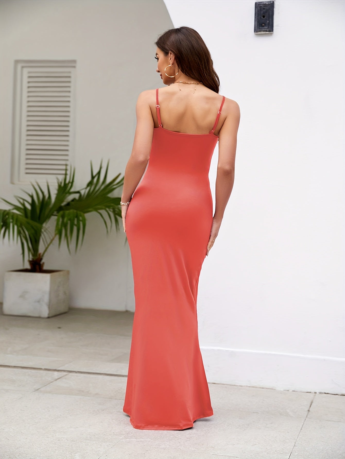2025 New European and American Cross-border Fashion Elegant Party Dress Halter Backless Long Dress for Women