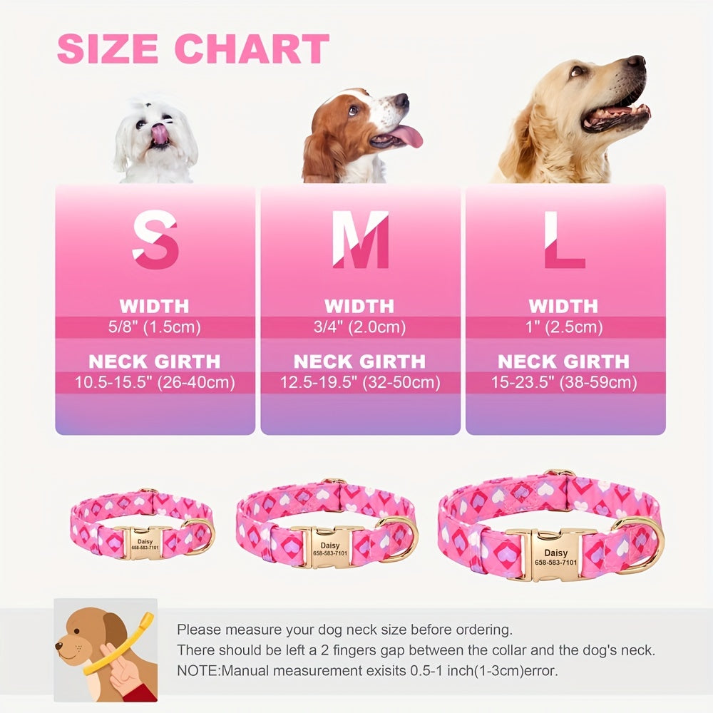Adorable Personalized Dog Collar - Vibrant Flower & Bee Design - Custom Printed for Small & Large Pups, Durable and Adjustable, Perfect Stylish Accessory with a Personal Touch