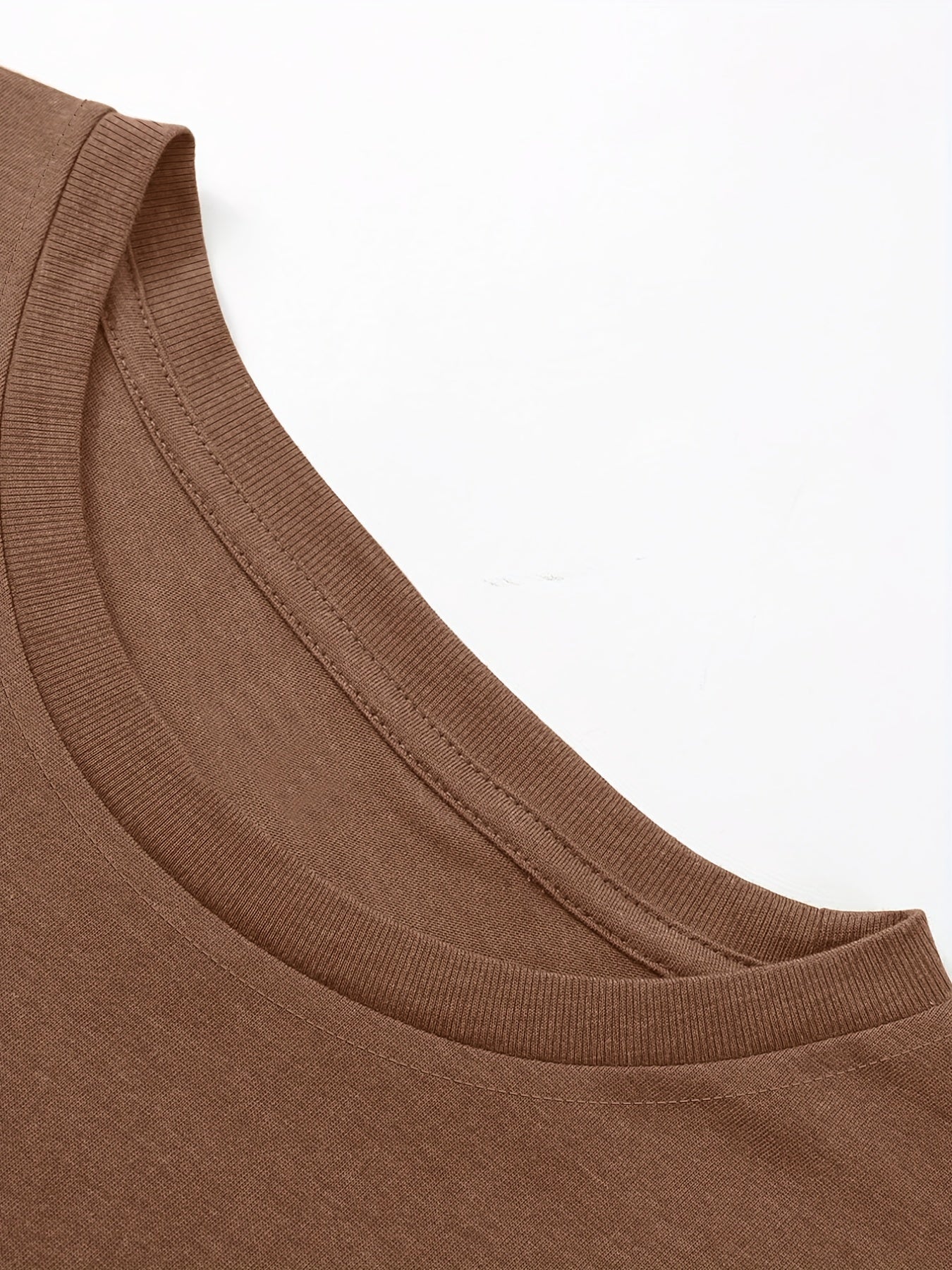 Plus Size Face Print Short Sleeve T-shirt, Women's Plus Slight Stretch Round Neck Casual Tee