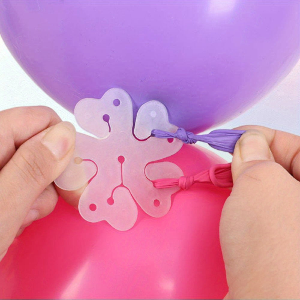[Balloon Clips] 80/40/20pcs Balloon Clips | Flower Modeling Clip Holder Fixer for Wedding Birthday Party Decoration DIY Balloons Accessories