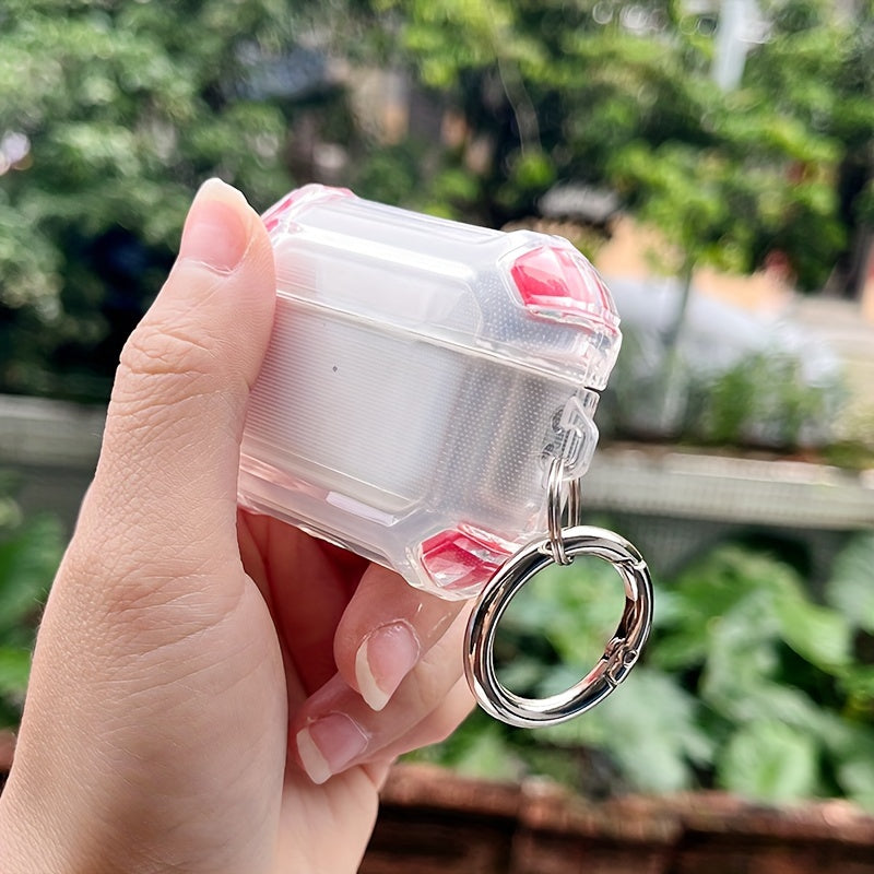 Shockproof Protective Case For Airpods Pro3: Get Maximum Audio Clarity With Creative Clear TPU Earbuds
