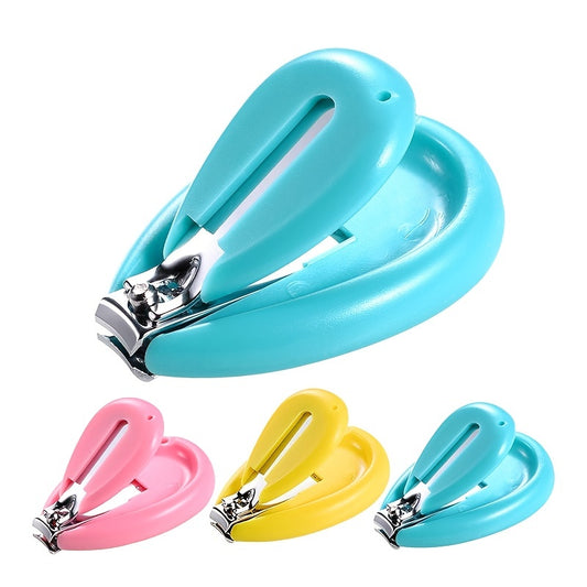1pc Baby Nail Clippers, Safety Cutter, Baby Pink Blue Yellow Nail Clippers, Christmas Halloween Thanksgiving Day Gift