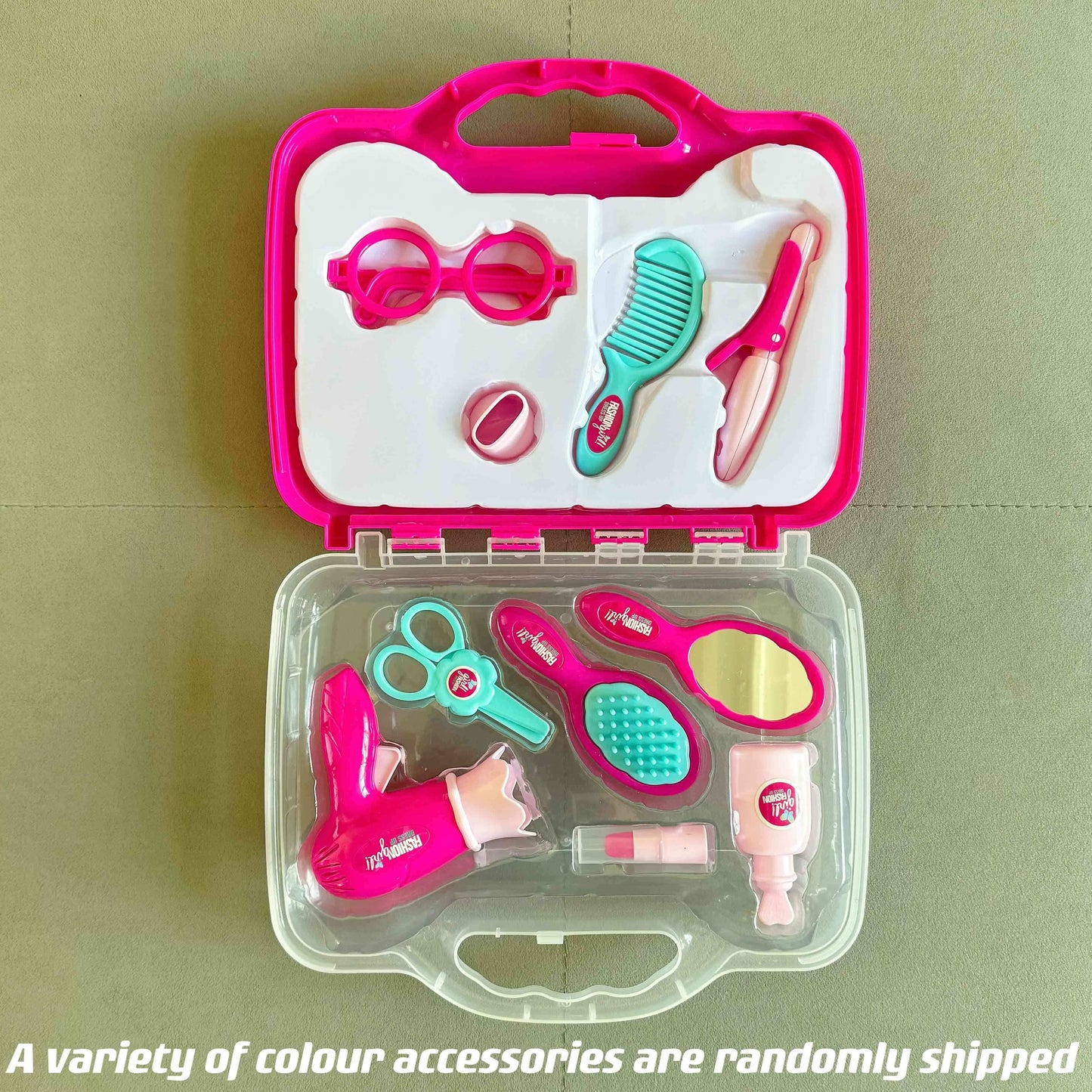 Girl Makeup Toy 10-piece Toolbox Character Dress Up Parent-child Interactive Game