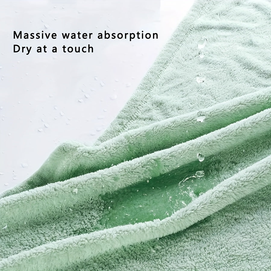 Baby Bath Towel, Swim and Beach Use, Cute Kids' Sandbag Single, Quick-Dry Coral Fleece Bath Towel, All-Season Use, Bath Towel for Kids