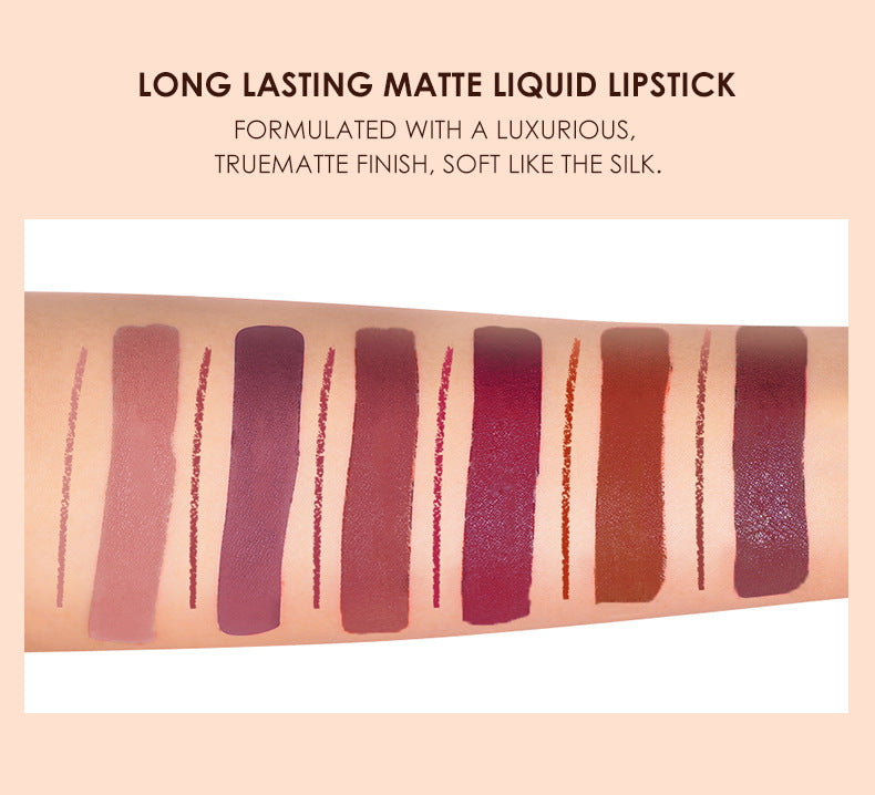 Combination Set of Lip Liner and Lip Gloss