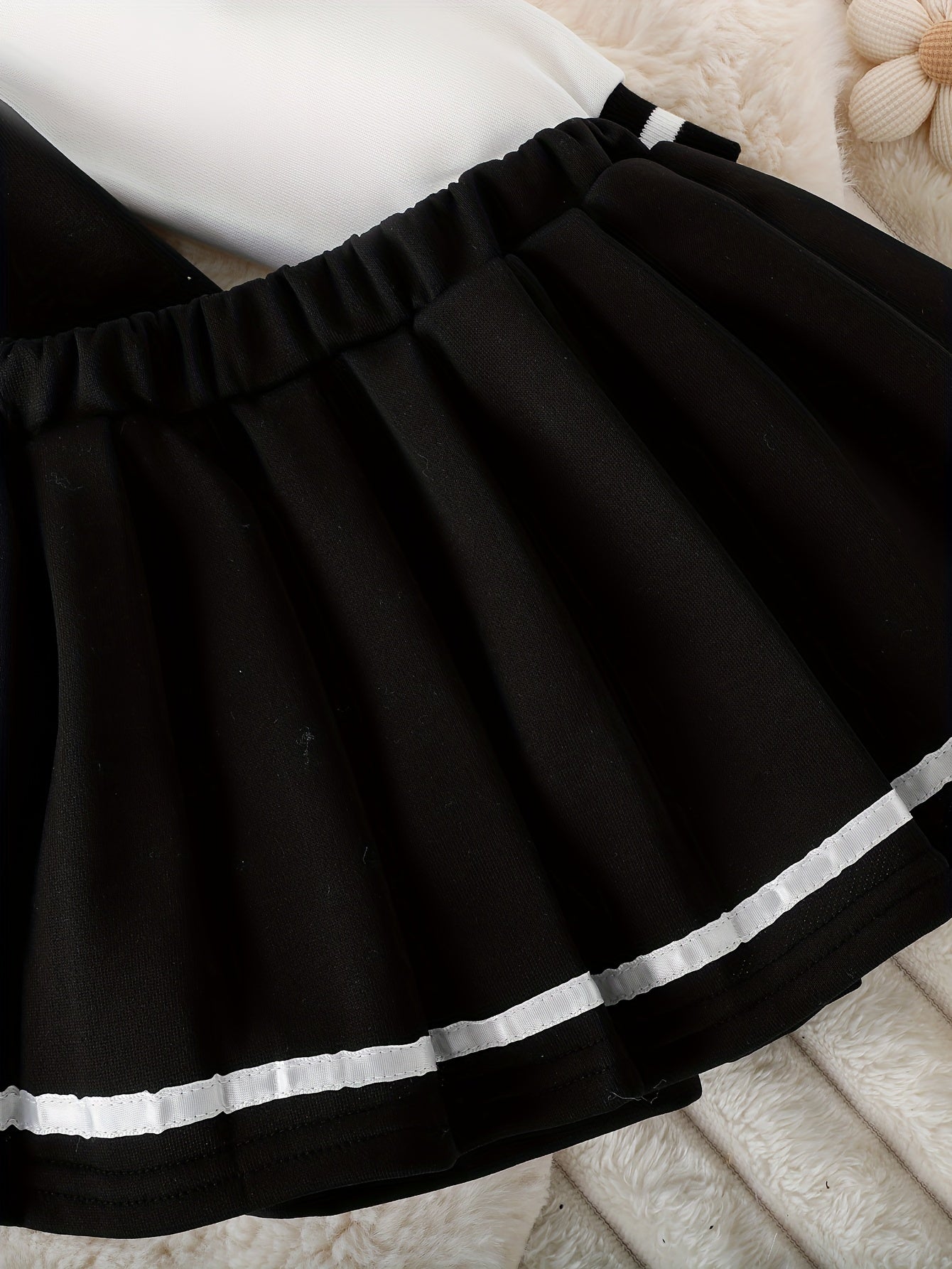 Preppy Style Girls 2pcs BABY GIRL Print Baseball Jacket + Pleated Skirt Outdoor Set For Party Sports Gift