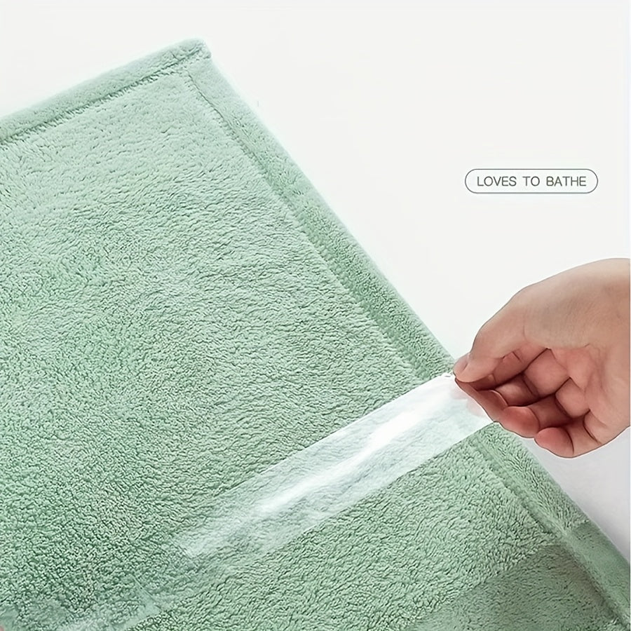 Baby Bath Towel, Swim and Beach Use, Cute Kids' Sandbag Single, Quick-Dry Coral Fleece Bath Towel, All-Season Use, Bath Towel for Kids