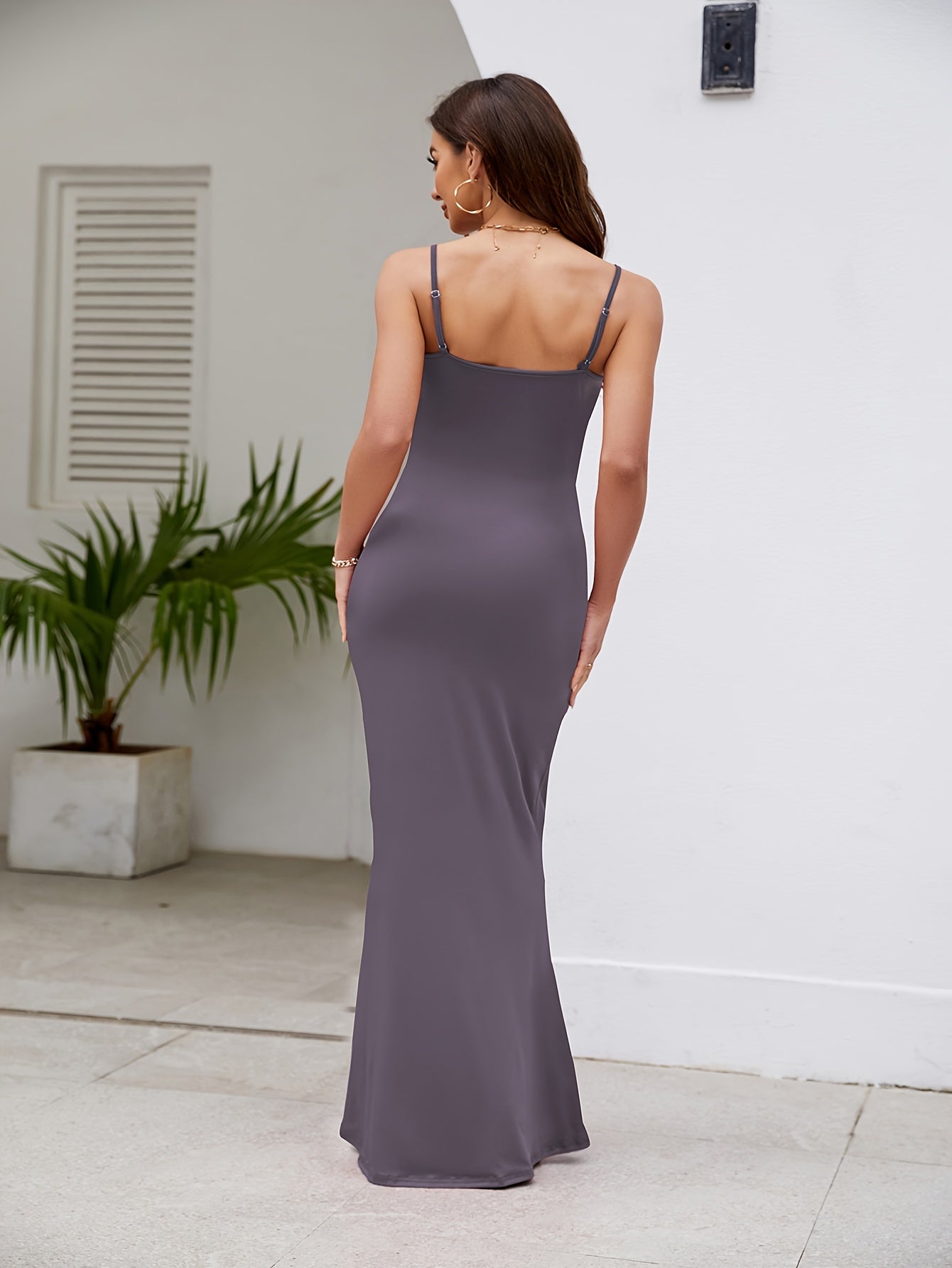 2025 New European and American Cross-border Fashion Elegant Party Dress Halter Backless Long Dress for Women