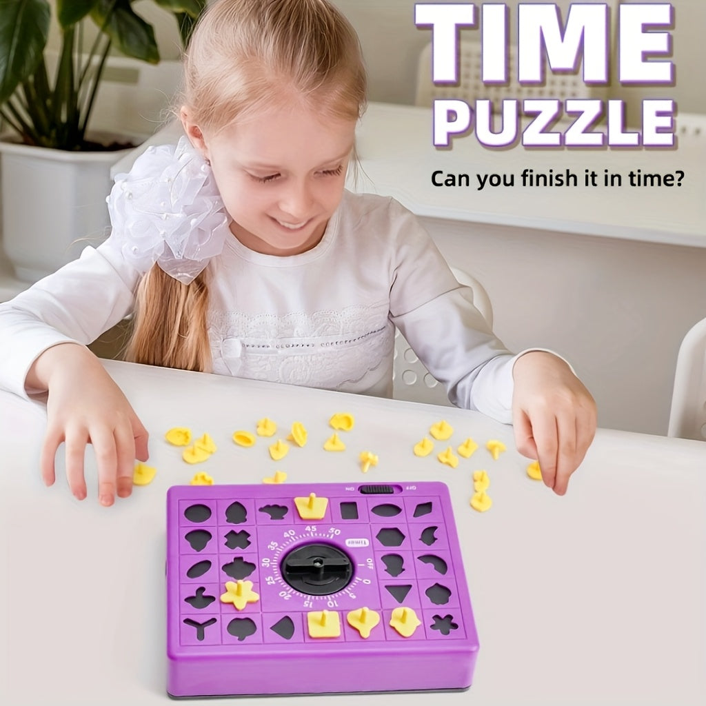 Timing Puzzle Toy, Winning Fingers Shape Toy Puzzle Game, Pop Up Board Game With Shape Puzzles, Two Players Concentration Games Puzzle Board Matching Game, Educational Toys Halloween Christmas Gift