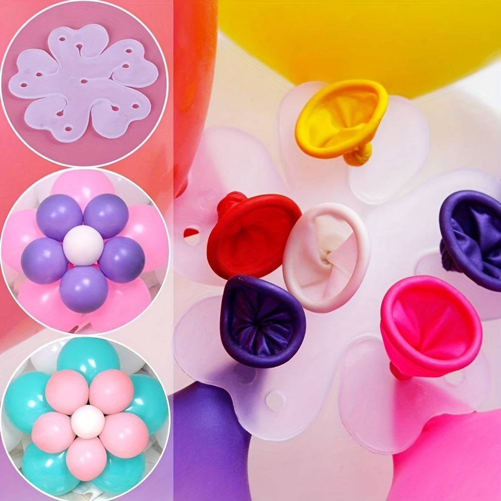 [Balloon Clips] 80/40/20pcs Balloon Clips | Flower Modeling Clip Holder Fixer for Wedding Birthday Party Decoration DIY Balloons Accessories