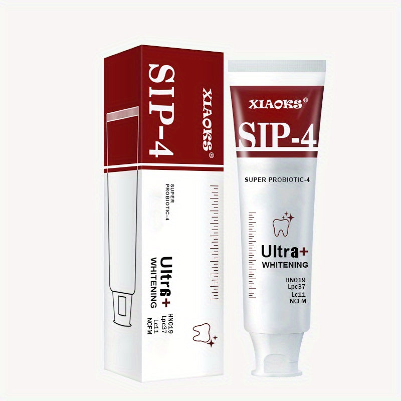 Probiotic Whitening Toothpaste, Freshen Breath, Oral Hygiene Clean, With Probiotics For Oral Care, Covering Yellow Teeth, Clean for surface stain for pretty teeth, Non-irritating Whitening Toothpaste