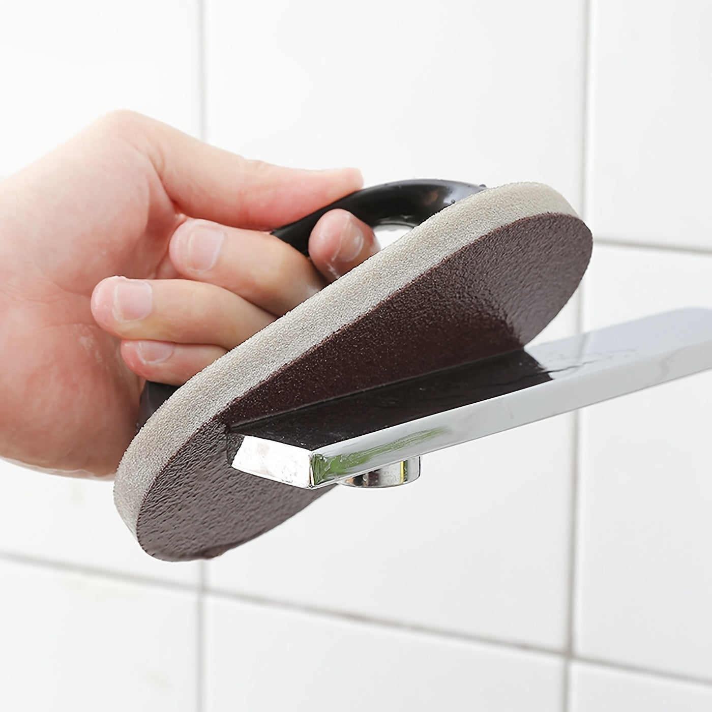 1pc/2pcs/5pcs- Kitchen Magic Sponge Brush, Multifunctional Sponge Cleaning Brush, Pan Pot Grinder Knife Melamine Sponge Clean Strong Decontamination Brushes Descaling.