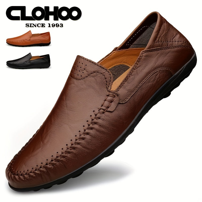 Men's Business Casual Shoes Comfortable Breathable Stitched