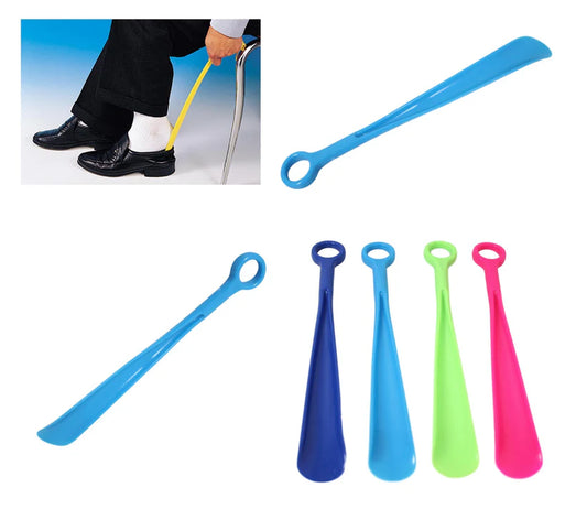 Green Plastic Shoe Horn 28cm