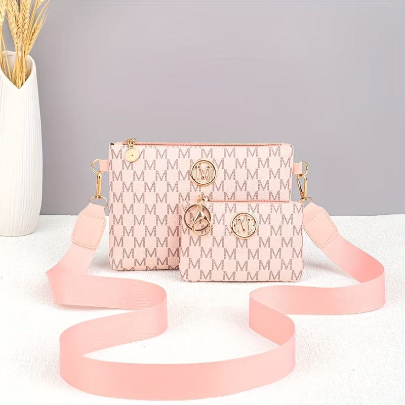 Crossbody Bag Two-Piece Set