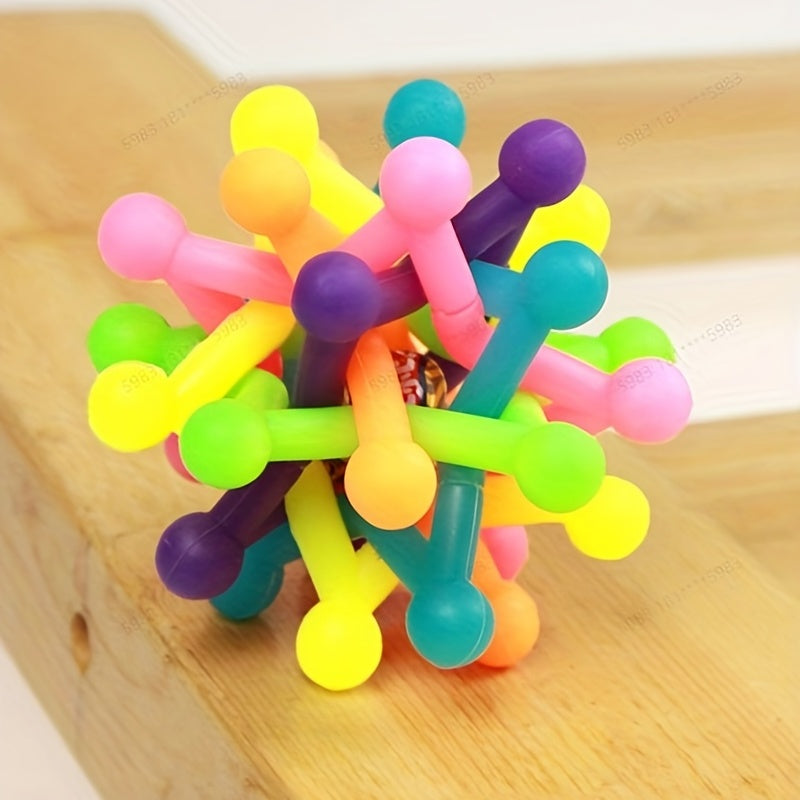 Interactive Pet Ball Toy - Fun Training & Teeth Cleaning for Dogs with Squeaky Sounds!
