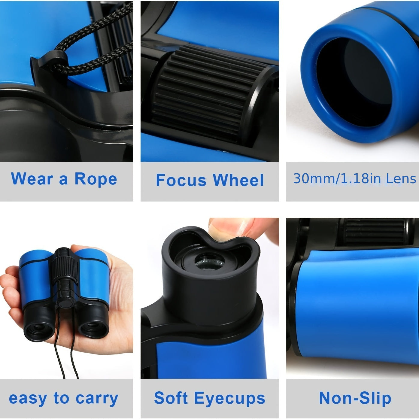 Shock-Proof Binoculars Set: Perfect Educational Toy for Boys & Girls Bird Watching, Hunting, & Hiking! As Halloween, Chrismas Gift