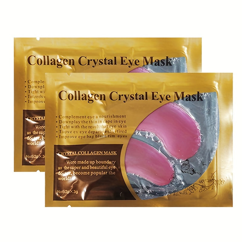 Hydrating Pink Under Eye Mask Hydrogel Moisturizing Under Eye Patches for Women And Men