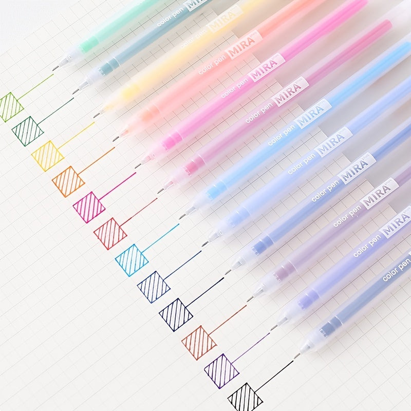 12-color Journal Colored Pencils, 0.5mm