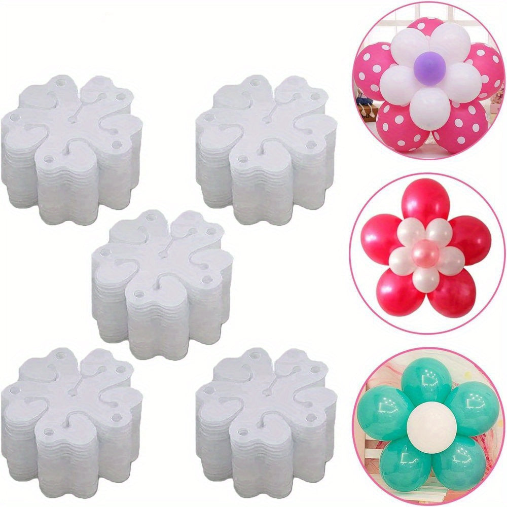[Balloon Clips] 80/40/20pcs Balloon Clips | Flower Modeling Clip Holder Fixer for Wedding Birthday Party Decoration DIY Balloons Accessories