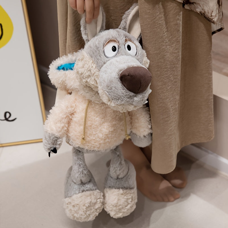 Wolf in Sheep's Clothing Plush Figures, Soft Polyester Stuffed Animal Toys, Cartoon-Inspired Plushies for Home Decor, Ideal Gifts for 0-3 Years Old - Anime Game Character Dolls