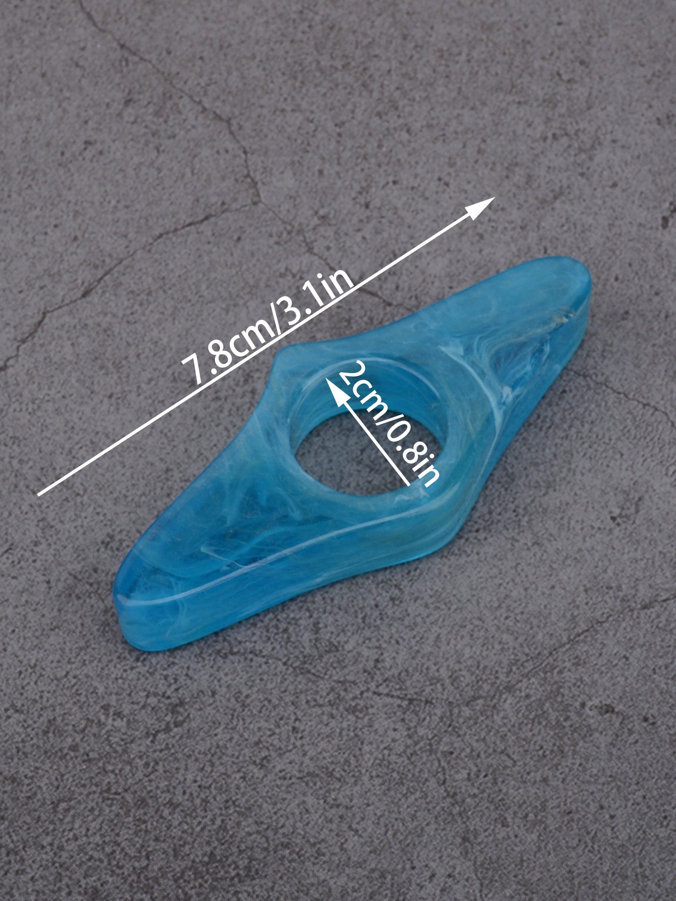 1pc Resin Bookmark Book Stand Reading Aid Creative Thumb Book Support