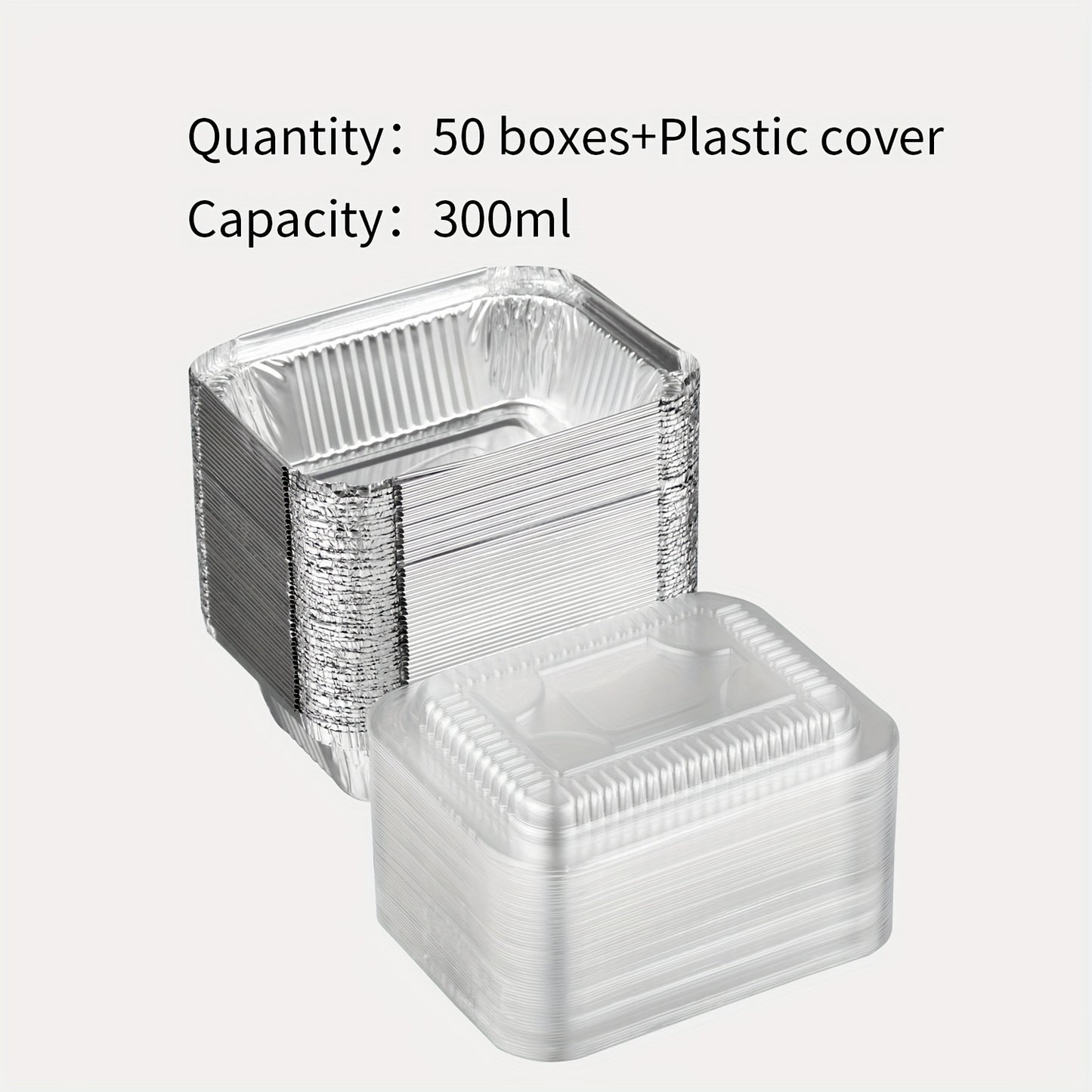 Heavy-Duty Disposable Aluminum Foil Pans with Clear Lids - Airtight, Recyclable Food Storage Containers for Cooking, Baking, Meal Prep, and Takeout - Ideal for Holidays like Christmas and New Year