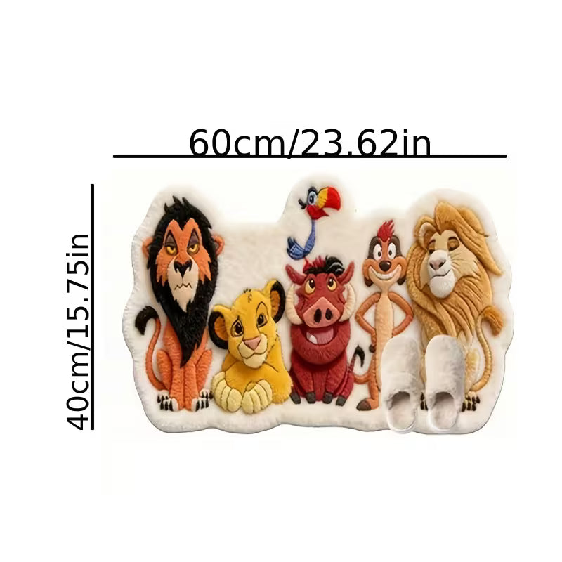 The Lion King Character Doormat