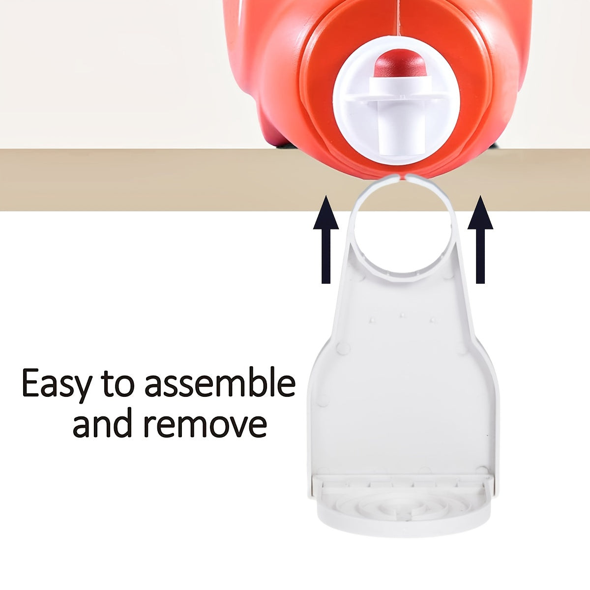 1pc/2pcs Laundry Detergent Cup Holder Detergent Drip Catcher, Portable Laundry Organizer Clip Tight On Laundry Bottle Spouts, No More Leaks Or Mess With Detergent And Fabric Softener In Laundry Room, Foldable Plastic Laundry