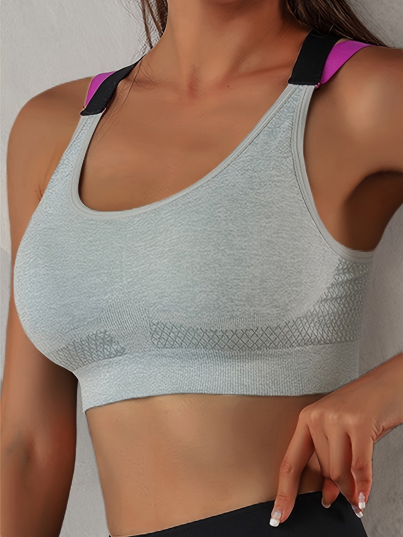 Summer Outer Wear Beautiful Back No Steel Ring Vest Type Sleep Sports Underwear Female Yoga Running Fitness Sports Bra Thin