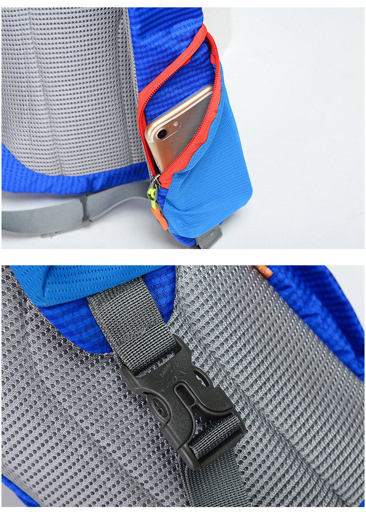 Rugged Waterproof Nylon Waist Pack - Stylish Sling Bag with Secure Zipper Compartment & Handy Side Pocket for Outdoor Adventures