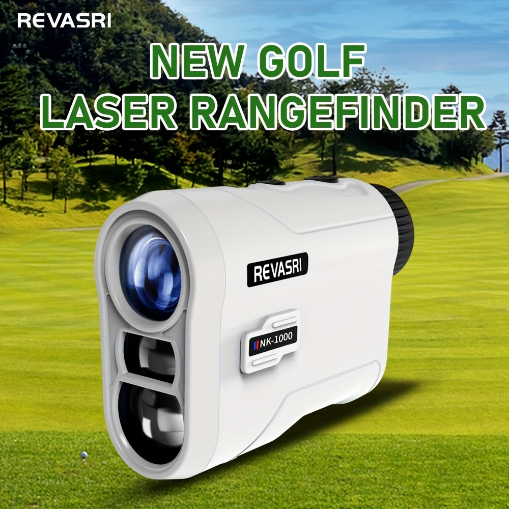 Golf Rangefinder Telescope with Angle Switch and Flagpole Lock Vibration, 914.4 meter, Laser Rangefinder, Distance Meter with Rechargeable Battery