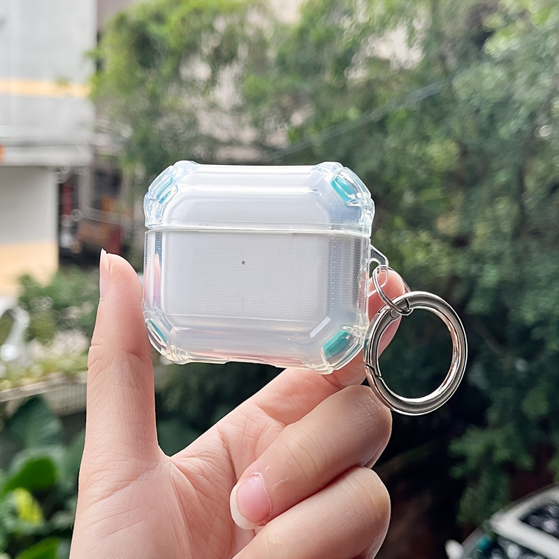 Shockproof Protective Case For Airpods Pro3: Get Maximum Audio Clarity With Creative Clear TPU Earbuds