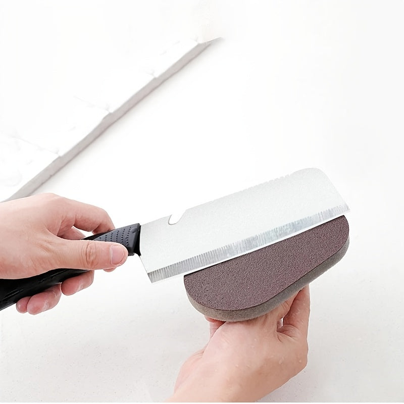1pc Kitchen Magic Sponge Brush: Strong Decontamination for Pots, Pans, Grinders & Knives!