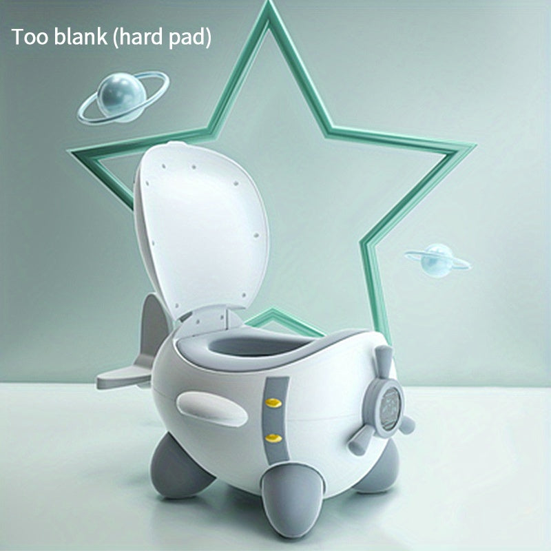 Fun Cartoon Airplane Potty Training Seat - Stable & Comfortable for Infants & Toddlers! Christmas, Halloween, Thanksgiving Day Gift