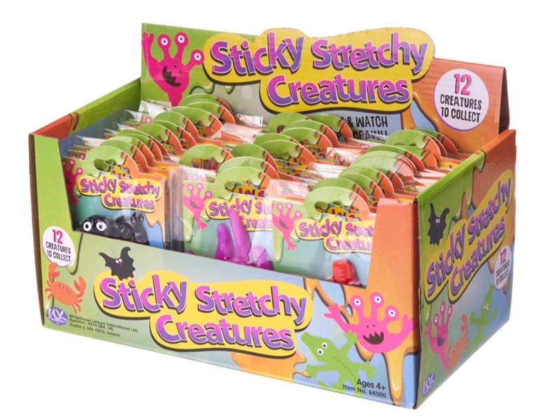Large Sticky Stretchy Creatures